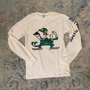 NWOT Notre Dame Long Sleeve Tee